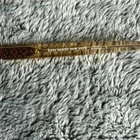 Kate Spade Kinsley 55mm Cat Eye Sunglasses in Dark Havana/Brown Gradient NWT - Picture 6 of 7